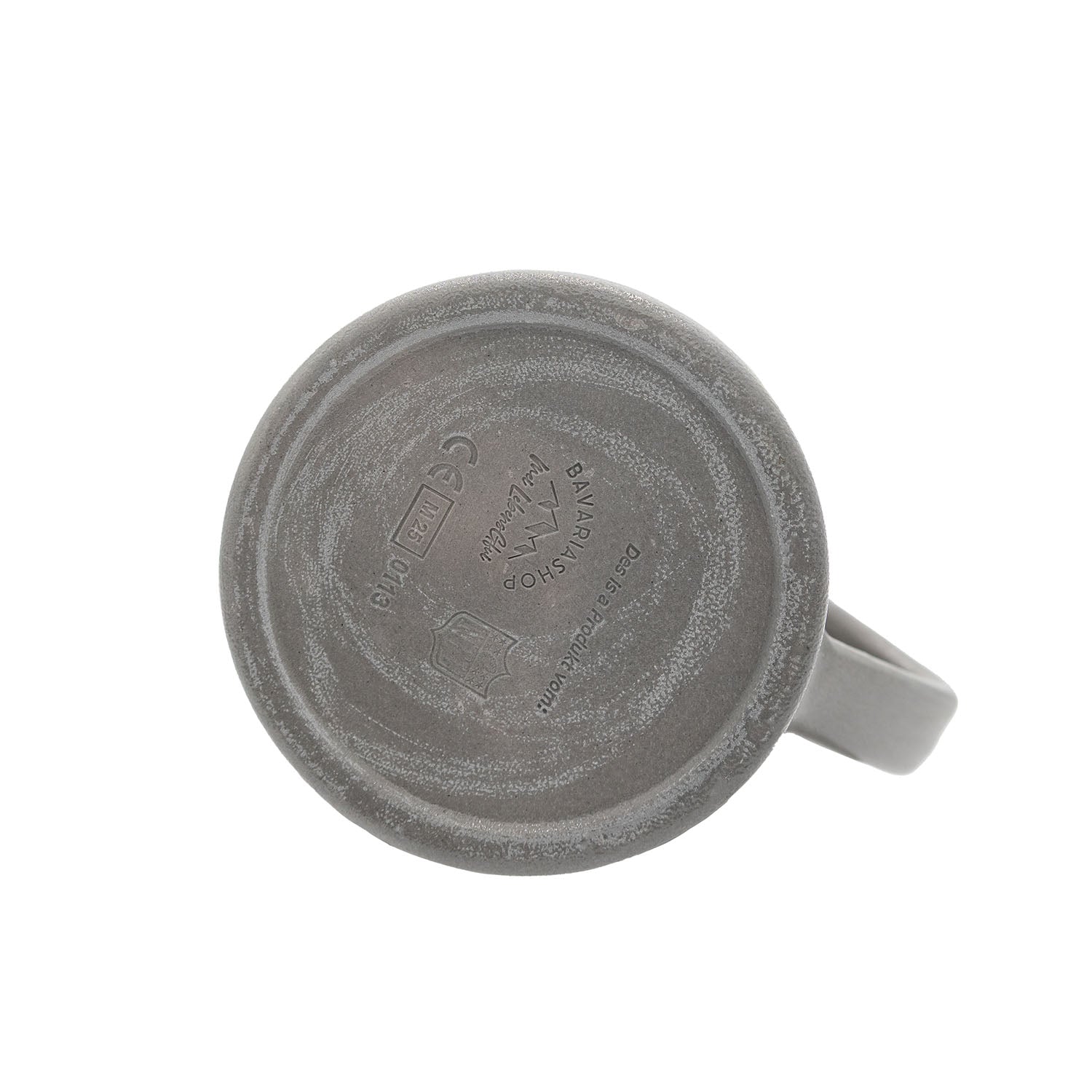Unterseite des ®NFL PREMIUM Teamkrugs Tampa Bay Buccaneers aus Zinn mit Gravuren und Details.