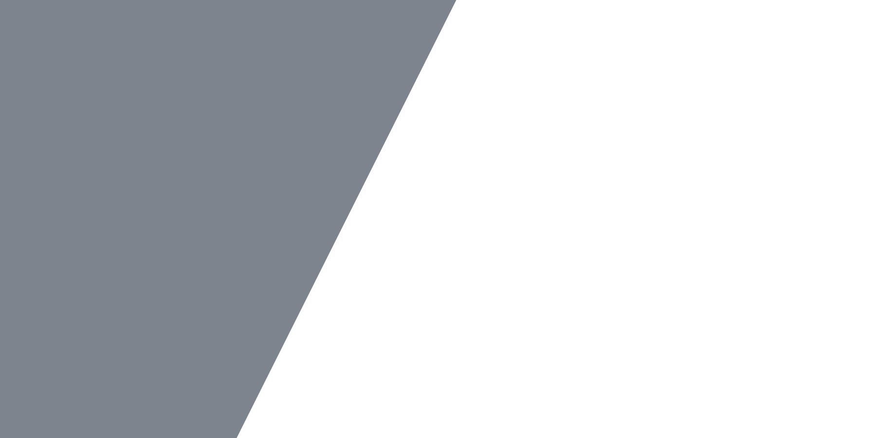 Stilvolles Bild mit dunkelblauer Fläche links und sauberer, weißer Fläche rechts, ideal für Shop-Hintergründe.