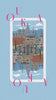 Grafisches Video-Vorschaubild mit detaillierter Illustration der Münchner Skyline, reflektiert und umrahmt, mit prominenten rosa "OUKA" Schriftzügen für ansprechendes Shop-Video.
